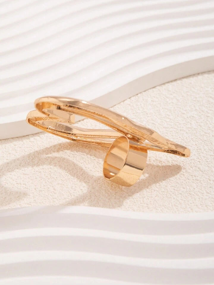Gold Heart Shaped Ring