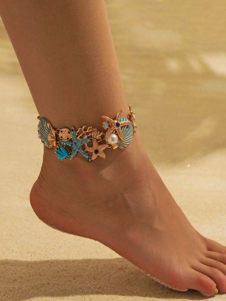 Starfish Anklet