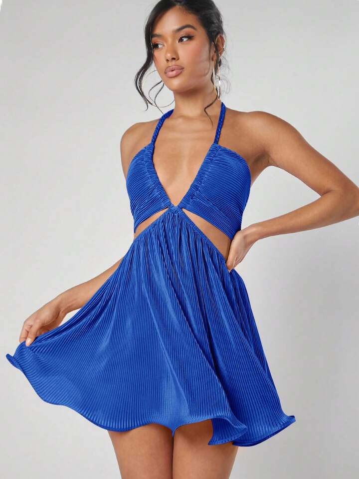 Royal Blue Beach Babe