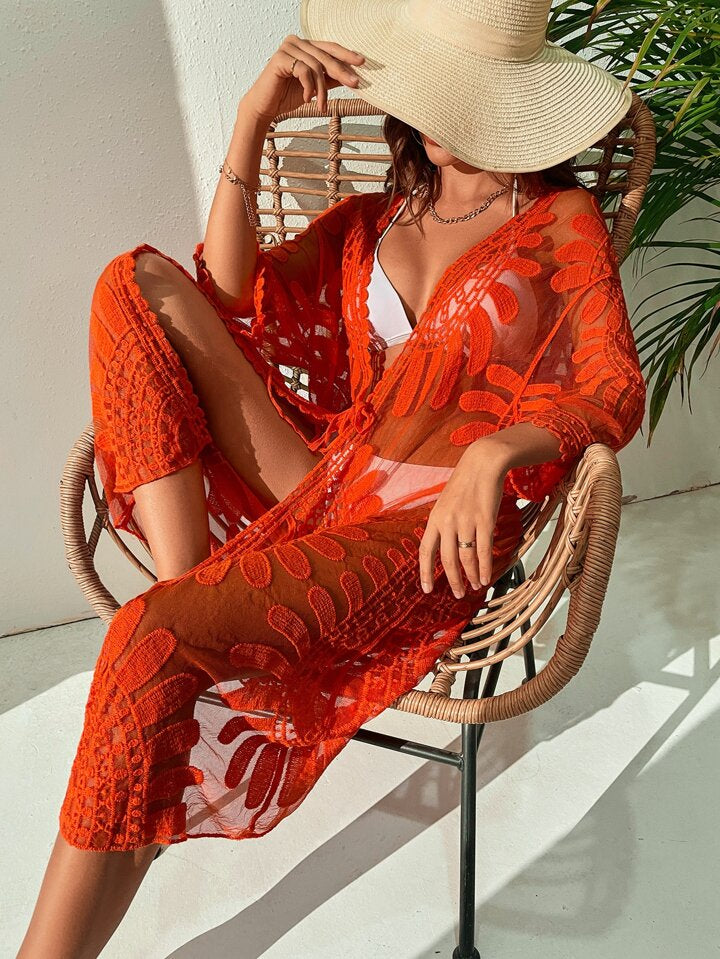 Sunset Bloom Kimono
